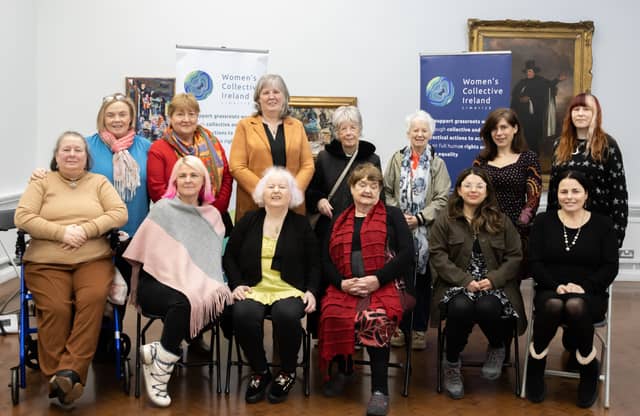 WCI Limerick staff with some of their 2022 Creative Writing Group at the launch of Untold Stories.