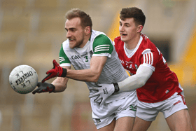 Limerick's Sean O'Dea in action against Cork in their Allianz Football League clash at Pairc Ui Chaoimh last week. PICTURE: Sportsfile