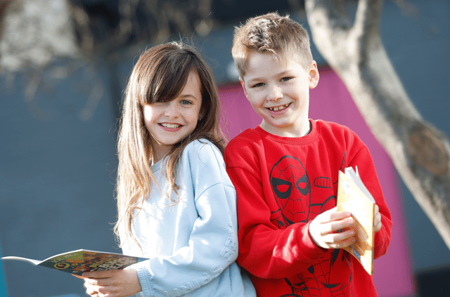 Pictured are pupils from North Bay Educate Together National School, Dublin | PICTURE: Julien Behal Photography