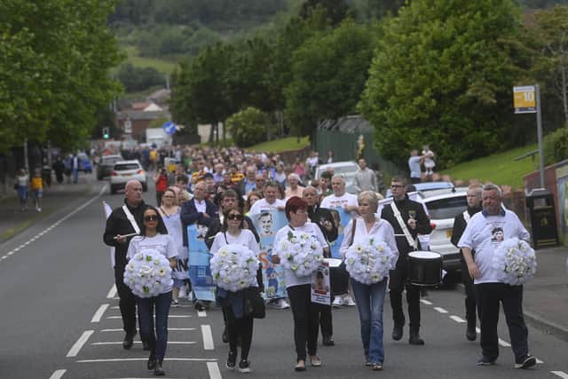 The opening day of the proceedings before coroner Mr Justice Scoffield heard that the killings took place on a day when an IRA ceasefire broke down, sparking disturbances in the Lenandoon area of west Belfast.