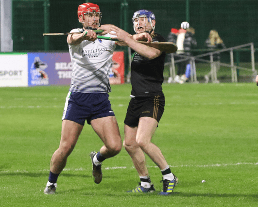 UL's Colin Coughlan in action against Alan Tynan of TUS Midwest