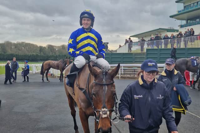 The former edged out The Newest One in a driving finish to the Vickers.Bet Independent Family Owned Bookmaker Novices’ Hurdle.