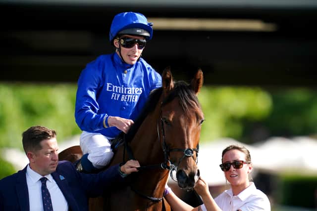 Simon and Ed Crisford’s Algiers will aim to back up a hugely-impressive Meydan debut in the first round of the Al Maktoum Challenge when he runs in Round Two, where he meets Salute The Soldier.