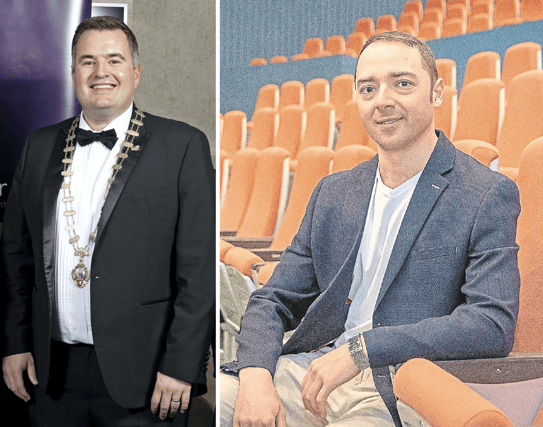 Donal Cantillon was elected president of Limerick Chamber in 2022 while Alex Chernenko also enjoyed an eventful year