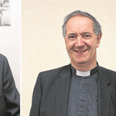 Christmas message: Bishop of Limerick, Brendan Leahy and  Michael Burrows the  Church of Ireland Bishop of Tuam, Limerick and Killaloe