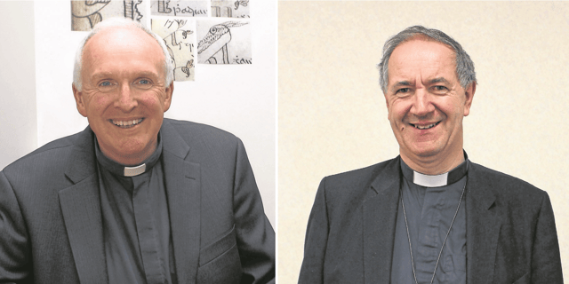 Christmas message: Bishop of Limerick, Brendan Leahy and Michael Burrows the Church of Ireland Bishop of Tuam, Limerick and Killaloe