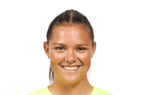 New Treaty United senior women's goalkeeper Anne-Marie Ulliac