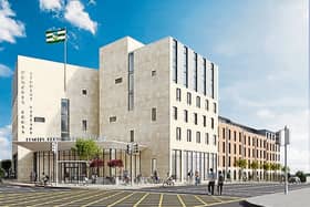 A render of the proposed student housing development opposite Punch's Cross