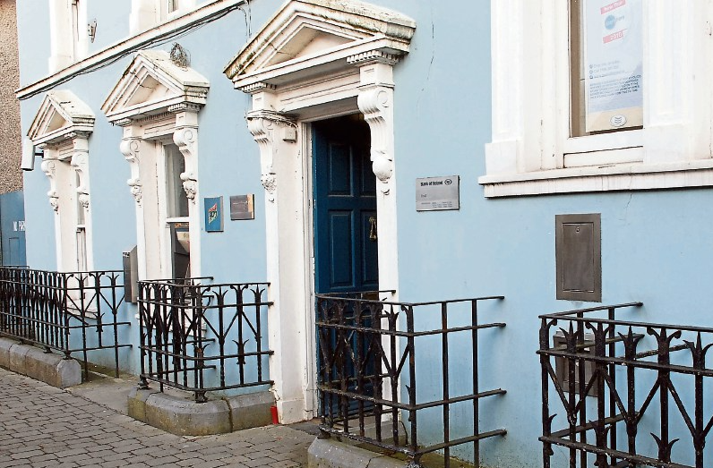 The Bruff branch of the Bank of Ireland which is one of the six projects to receive funding from government