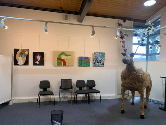 The New Beginnings exhibition runs at the public library in Dooradoyle until January
