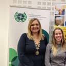 Essene Cassidy, NMBI President; Khayla Timothy, University of Limerick; and Sheila McClelland, NMBI CEO.