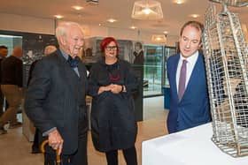 Prof Kerstin Mey, President, UL, and Dr David Fleming, UL50 Chair, pictured at the opening of the exhibition of ‘A University of Our Time: University of Limerick, 1972–2022’  | PICTURE: Alan Place
