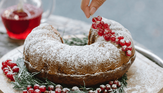 People are moving away from the larger Christmas cakes which is probably not a big surprise with the increase of availability of festive treats and the smaller family size