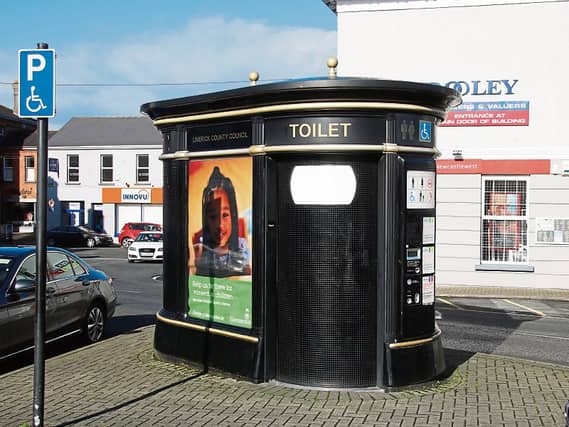 The public toilet located at the Market Yard in Newcastle West is making a marginal profit | PICTURE: Adrian Butler
