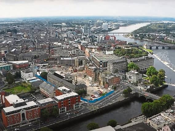 Drone footage shows the Opera Site being prepared for new builds earlier in the year