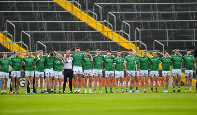 Limerick senior footballers await the 2023 Munster SFC draw | PICTURE: Sportsfile