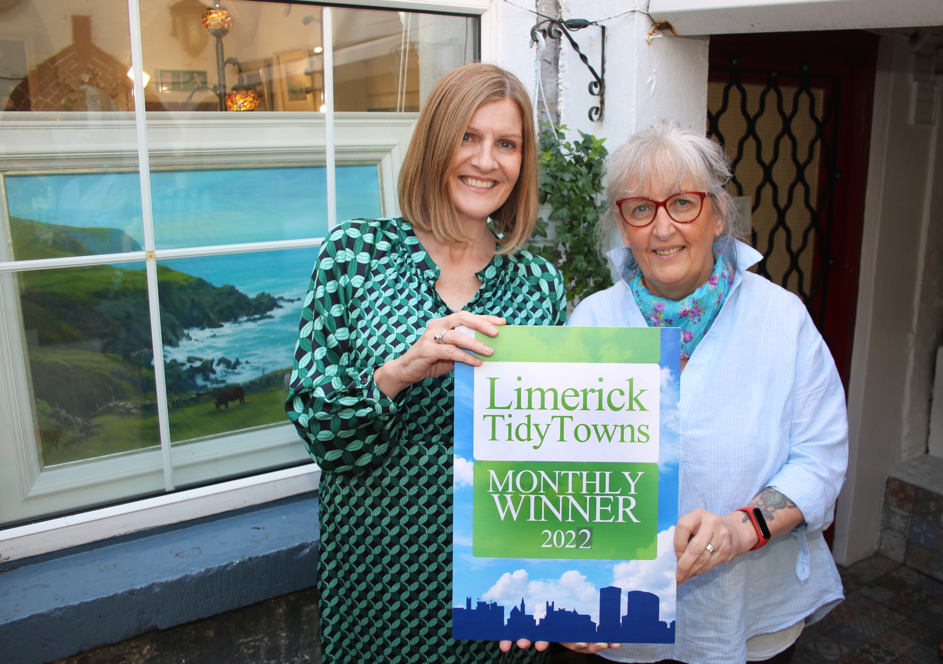 Tidy Towns award for Limerick artist and gallery owner