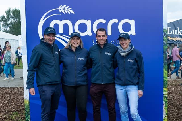 Macra staff, Derrie Dillion, Assistant CEO, Kathryn Snell, Digital Marketing and Social Media Specialist, President John Keane, and TDO Jennifer Arthur in Ratheniska