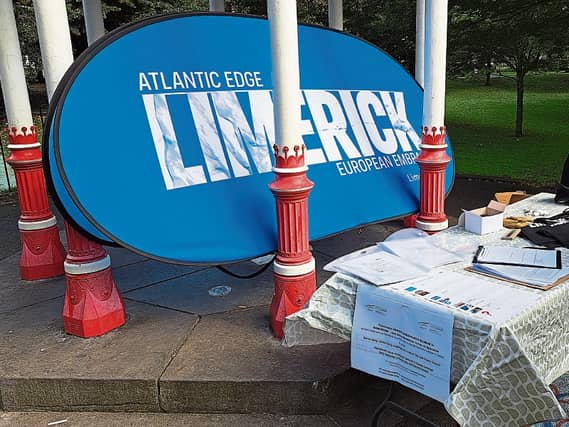 Local residents voiced their concerns at the council's pop-up stall in the People's Park