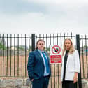 Limerick Chamber economist Sean Golden with chief executive Dee Ryan ahead of Budget 2023