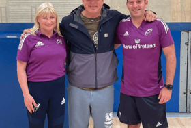 Garth took some photos with fans including George Murray from Munster Rugby