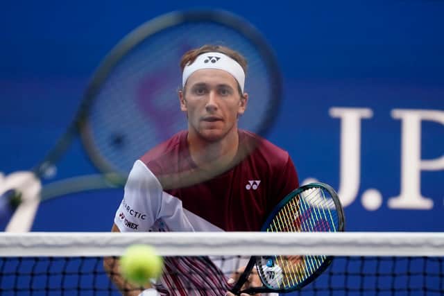 Ruud led 2-0 then found himself a break down as Khachanov, the Olympic silver medallist last summer, took four of the next five games – but back came the Norwegian.