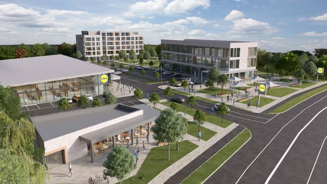 The new store will be part of a mixed-use development