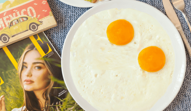 Huevos rancheros is a traditional breakfast on rural Mexican farms