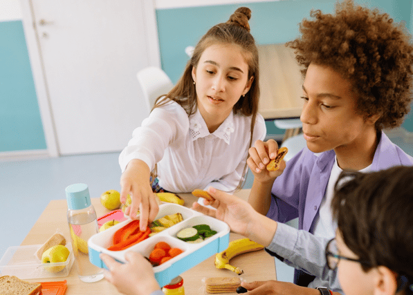 Studies have shown a well-balanced diet may result in better attention, memory, confidence and in the long term