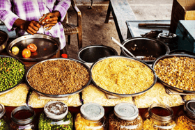 Legumes which includes peas, beans and nuts are popular in Middle Eastern and Asian foods                                                                                                               