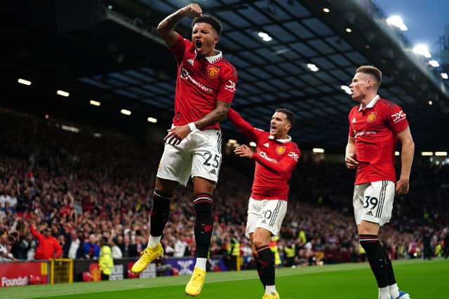 Jadon Sancho and Marcus Rashford fire Man Utd to victory over rivals ...