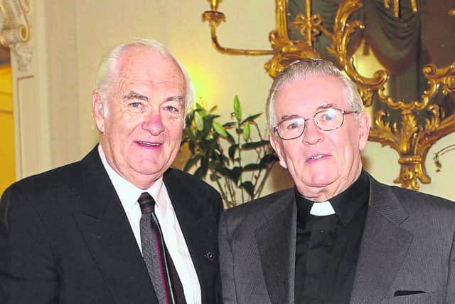The Holy Ghost priests, pictured below in 2008, were conferred with the Freedom of Limerick three years earlier.