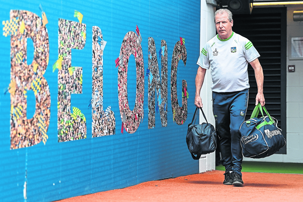 Ger at Croke Park before the big match PIC: Harry Murphy Sportfile