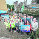 The then Mayor of Limerick City and County Council Cllr Daniel Butler and Gerry Boland of the JP McManus Charitable Foundation launched the Limerick Going for Gold competition 2022 PIC: Brian Arthur