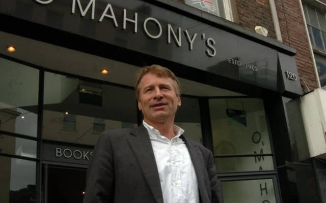 Frank O’Mahony, managing director of O’Mahony's Booksellers pictured in front of the shop as it celebrates an amazing 120 years in business