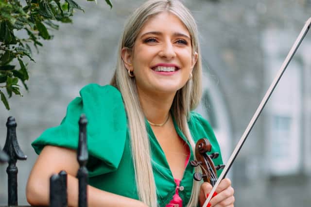 The festivities will kick off with a new piece of music, The Homecoming Suite, composed by Irish American fiddle player, Liz Carroll.