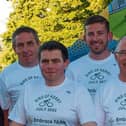 Fr Tomás O’Connell, right, will lead the cyclists on the Ring of Kerry