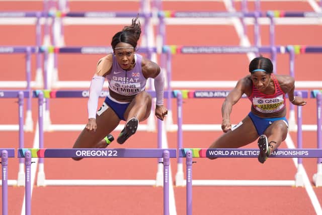 She said: “I was able to get through and that was ultimately my main goal, so I’m quite happy. I just really wanted to execute a clean race but I know I was still a little bit rusty and made a couple of mistakes.