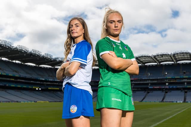 Waterford's Lorraine Bray and Limerck's Marian Quaid pictured ahead of the All-Ireland championship quarter final. PIC: Inpho