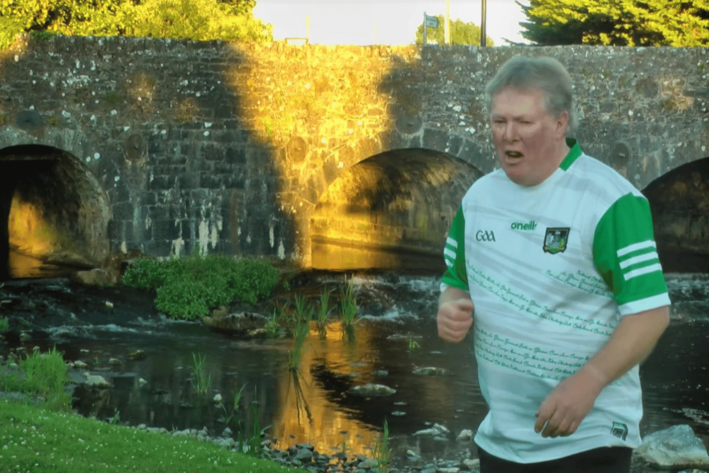 Davy Ryan, from Bruff, who has dedicated a fourth song to the Limerick hurlers