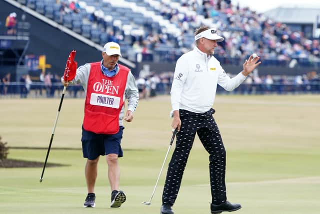 That briefly catapulted him into a share of the lead on three under, which is where he finished after a round of 69.