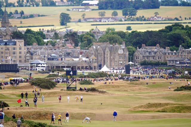 But there were still plenty of scoring opportunities to be had with a number of par-four greens reachable off the tee.
