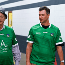 Sportsfile captured Bill Murray and Adam Scott on their way into Croke Park