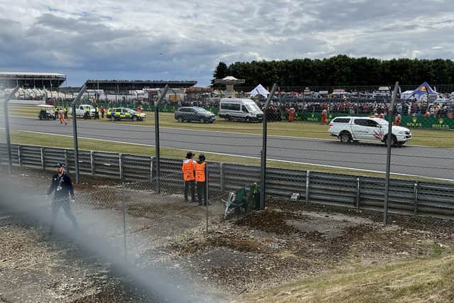 Silverstone protesters remain in custody after ‘irresponsible’ track ...