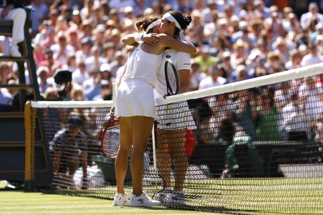 Third seed Jabeur will be the favourite given her standing as the world number two and success on Centre Court would represent the Tunisian fulfilling her destiny.