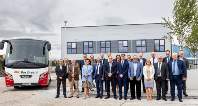 The board took a tour of the newly finished building