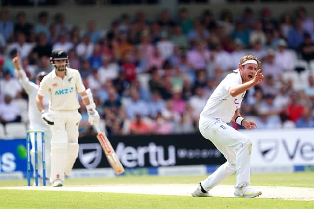 The game was neatly poised at stumps, with England taking three wickets in the morning session after being asked to bowl first in serene conditions only for an unbroken stand of 102 between the in-form Daryl Mitchell and Tom Blundell to rebalance the scales.