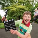 At the launch of Cruinniú na nÓg were Jennifer Dowling, Limerick Youth Dance Company and Luke Hayes | PICTURE: Alan Place