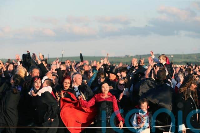 “There are some amazing costumes around,” Jack Brookbank, official adjudicator for Guinness World Records said.