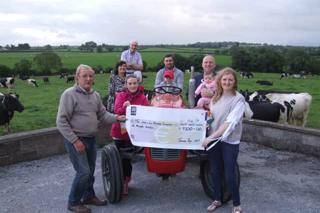She said it would not be possible without the continuous support and help from family, friends, local businesses and groups and "most of all Aidan O'Gorman from the Vintage Association who year on year puts everything into organising and planning the route and distributing numerous sponsorships cards".